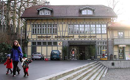 TRamdepot beim Bärengraben Bern