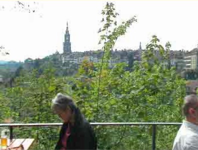 Blick auf die Altstadt von Bern